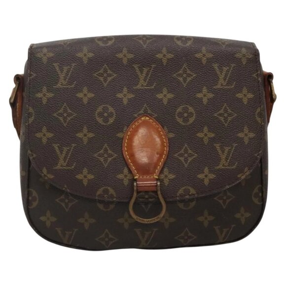 LOUIS VUITTON Monogram Saint Cloud GM Shoulder Bag M51242 LV Auth 140046 - Picture 9 of 15